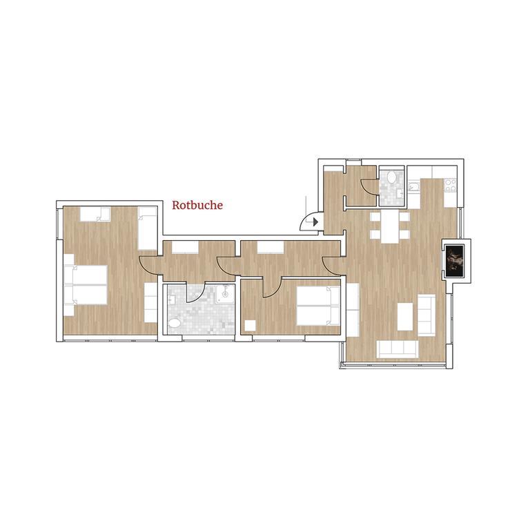 Apartmán Der Buchenhof Braunlage Exteriér fotografie